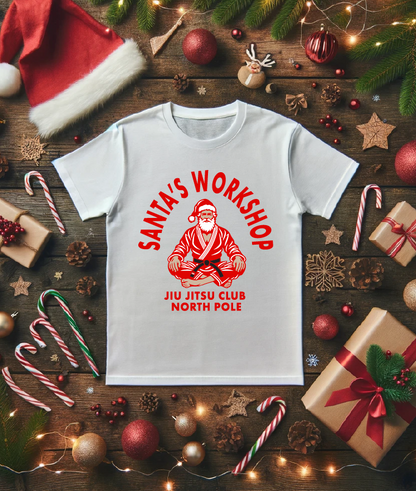 SANTAS WORKSHOP BJJ TEE