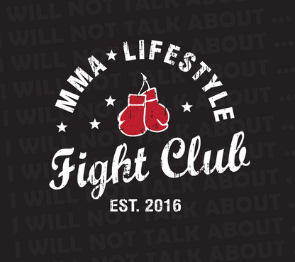 MMA LIFESTYLE FIGHT CLUB TEE
