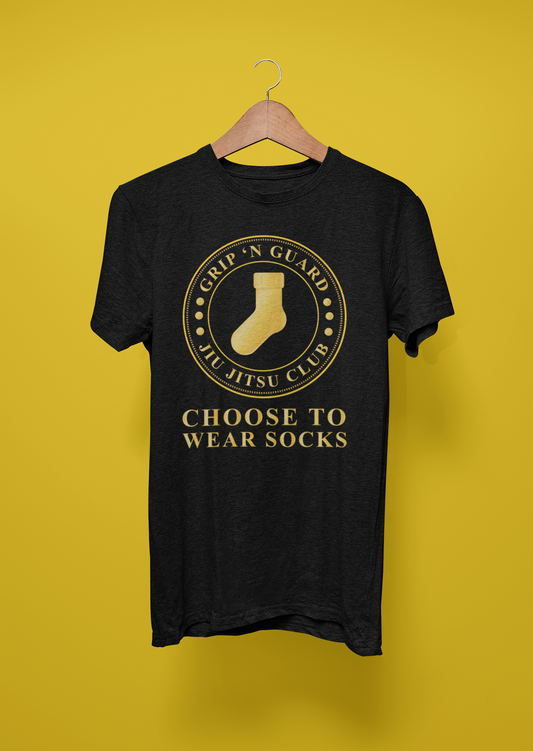 CHOOSE TO WEAR SOCKS TEE