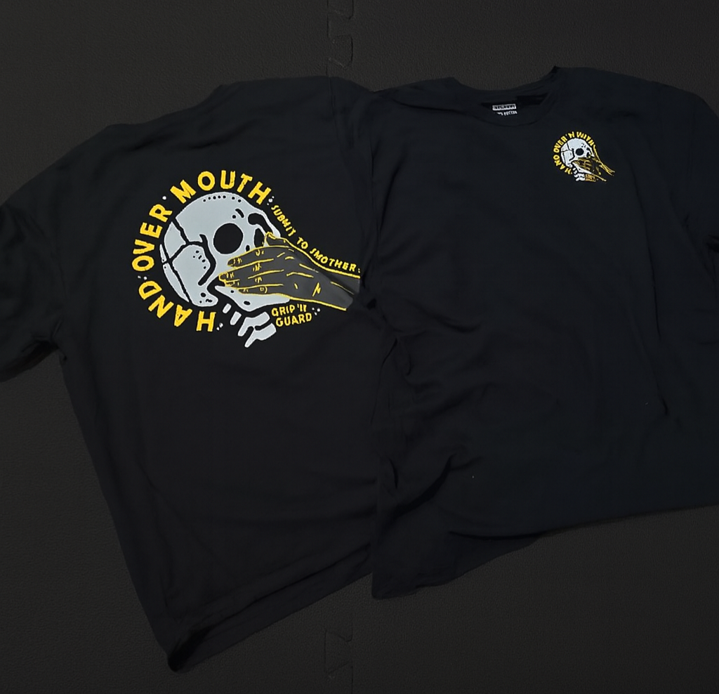 HAND OVER MOUTH SMOTHER TEE