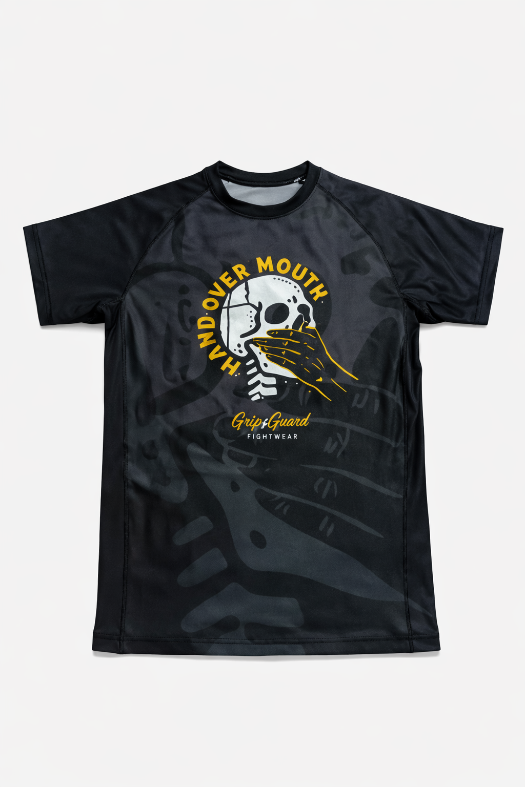HAND OVER MOUTH SMOTHER RASHGUARD