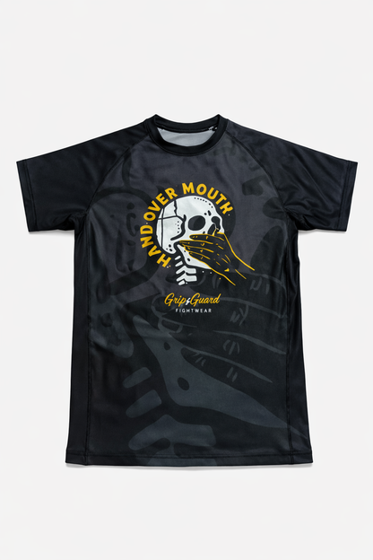 HAND OVER MOUTH SMOTHER RASHGUARD