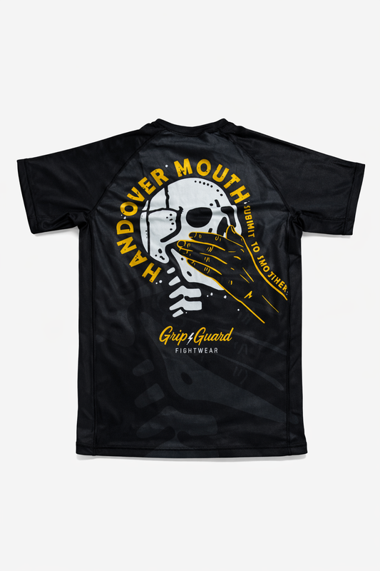 HAND OVER MOUTH SMOTHER RASHGUARD