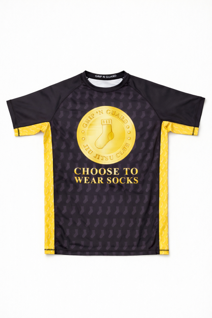 CHOOSE TO WEAR SOCKS RASHGUARD