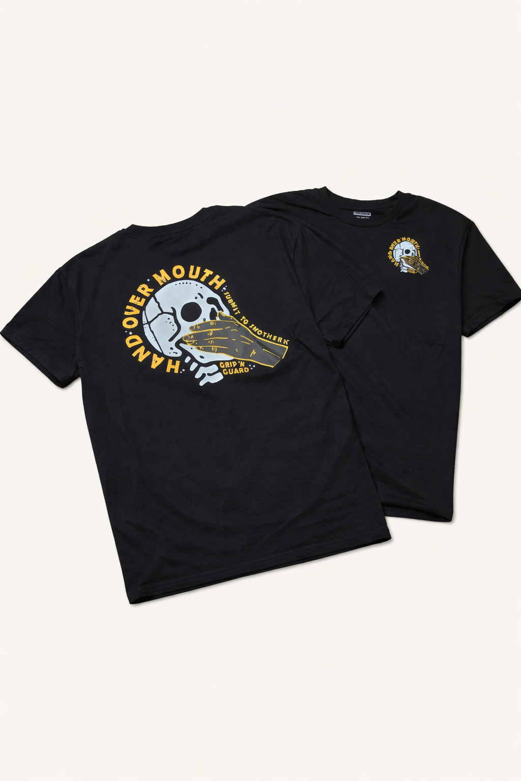 HAND OVER MOUTH SMOTHER TEE